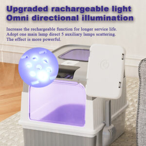 UV Sterilization Drawer Cat Litter Box
