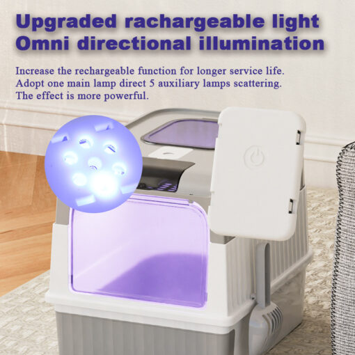 UV Sterilization Drawer Cat Litter Box