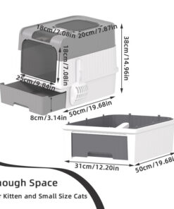 UV Sterilization Drawer Cat Litter Box
