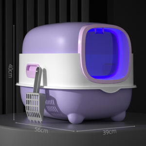 UV Odor Control Large Cat Litter Box