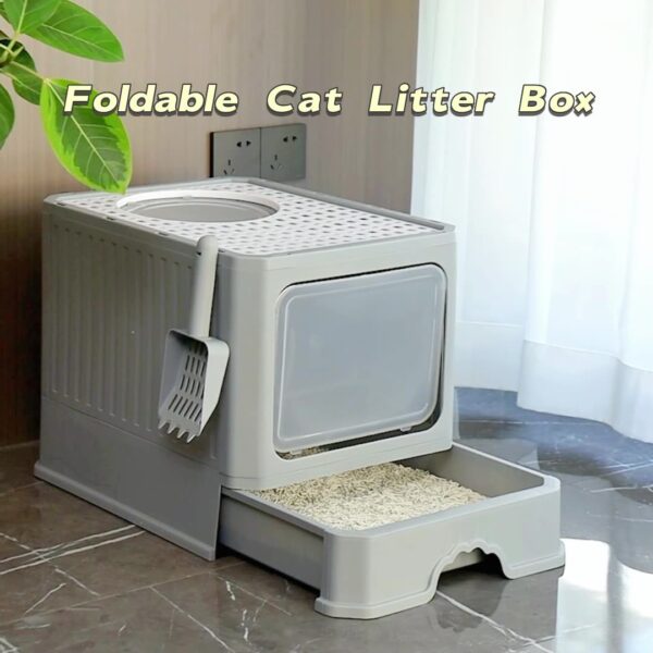Top Exit Cat Litter Box