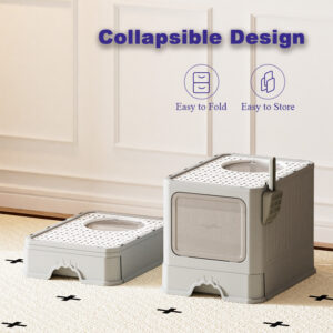 Top Exit Cat Litter Box