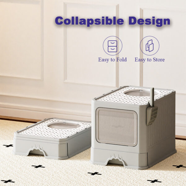 Top Exit Cat Litter Box