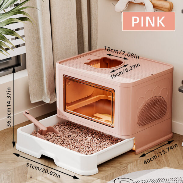 Fence-Side-Entry-Cat-Litter-Box