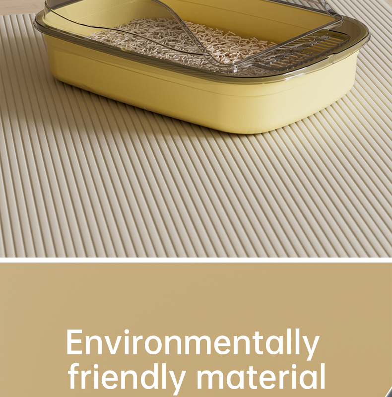 Creative Cat Ear Semi-Enclosed Litter Box