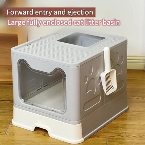 Foldable Drawer Cat Litter Box