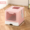 Foldable Drawer Cat Litter Box