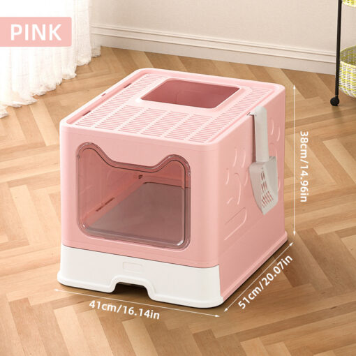 Foldable Drawer Cat Litter Box