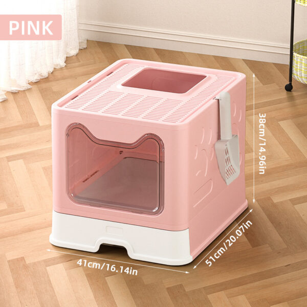 Foldable Drawer Cat Litter Box
