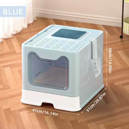 Foldable Drawer Cat Litter Box