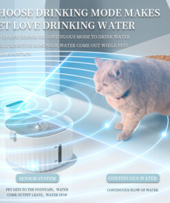 Smart Pet Water Fountain,Automatic Cat Water Fountain, Wireless Pet Water Dispenser, Filtered Dog Water Bowl, Stainless Steel Pet Drinking Fountain, WiFi Pet Water Dispenser, Pet Hydration Station, Quiet Pet Fountain