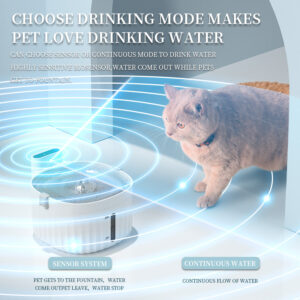 Smart Pet Water Fountain,Automatic Cat Water Fountain, Wireless Pet Water Dispenser, Filtered Dog Water Bowl, Stainless Steel Pet Drinking Fountain, WiFi Pet Water Dispenser, Pet Hydration Station, Quiet Pet Fountain