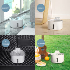 Smart Pet Water Fountain (Cordless & WiFi Enabled)