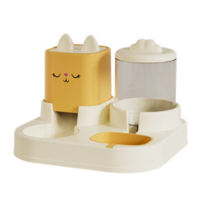 Large Capacity Automatic Pet Food & Water Dispenser Combo