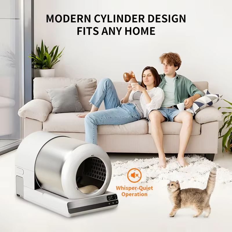 Smart APP Control Cat Litter Box,Smart Cat Litter Box