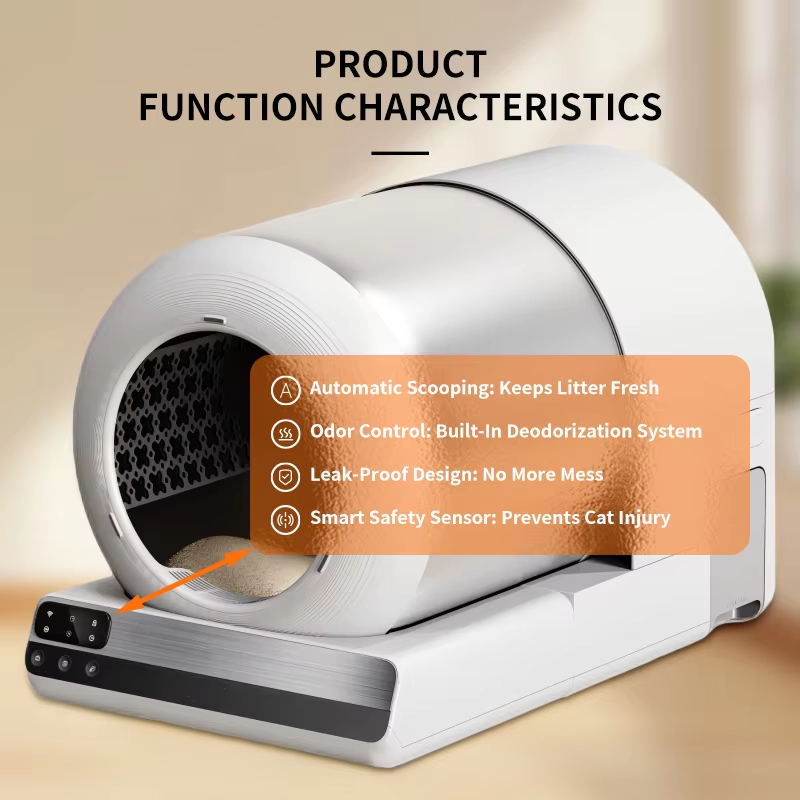 Smart APP Control Cat Litter Box, Smart Cat Litter Box