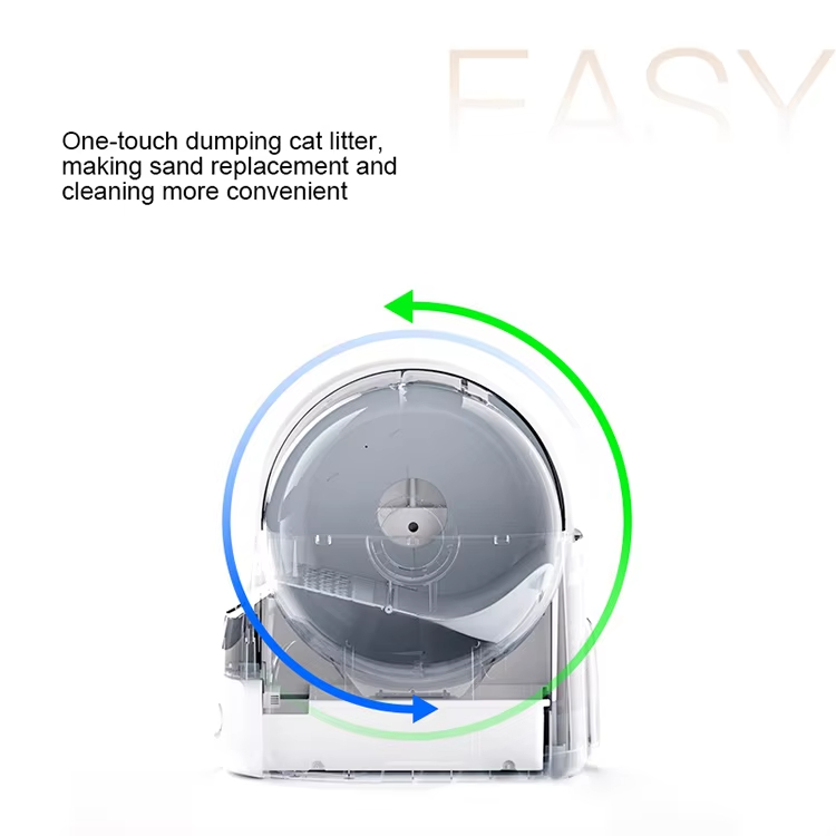 Automatic Self-Cleaning Litter Box, Intelligent Cat Litter Box, Self-Cleaning Litter Box, Large Capacity Litter Box, APP Controlled Litter Box, Health Monitoring Litter Box, Odor Removal Litter Box, Multi-Safety Litter Box, Washable Litter Box, Enclosed Litter Box, Pet Cleaning, Cat Toilet