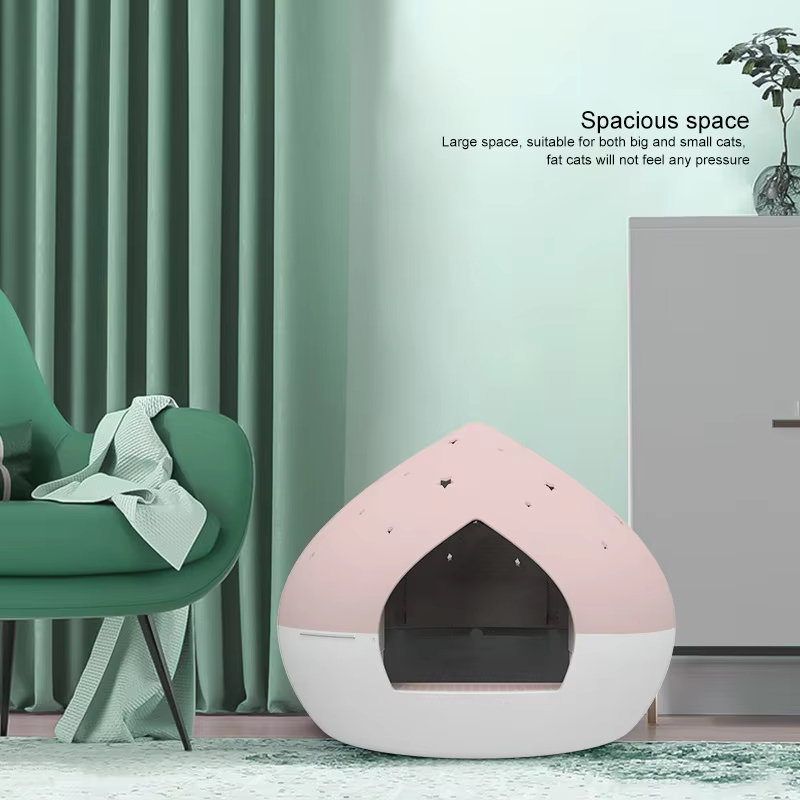 Drawer Type Litter Box, Easy Clean Litter Box, Large Capacity Litter Box, Odor Control Litter Box, Anti-Tracking Litter Box, Self-Cleaning Litter Box, Cat Toilet, Eco-Friendly Litter Box, PS PP ABS Litter Box