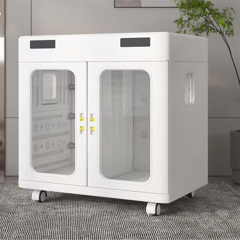 Smart Pet Dryer Box, Foldable Pet Dryer, 430L Pet Dryer, 2800W Pet Dryer, Brushless Motor Pet Dryer, Double Door Pet Dryer, Ozone Sterilization Dryer, Negative Ion Hair Care Dryer, Pet Grooming Dryer, Cat Dog Dryer, Appearance Design Patent