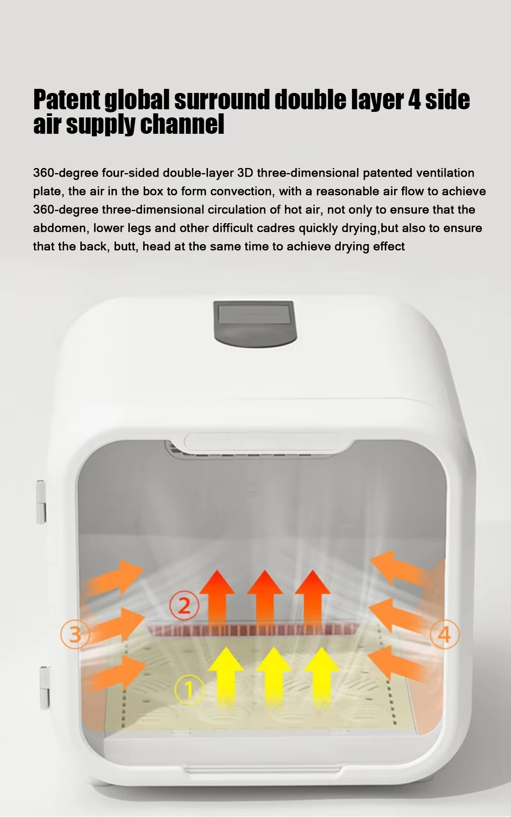 Smart Pet Dryer Box, Pet Ozone Sterilization Dryer, Quiet Pet Dryer, Mi Home Smart Dryer, Negative Ion Pet Blower, 71L Pet Drying, Fast Pet Drying, Cat Dog Dryer, Multi-function Pet Supplies