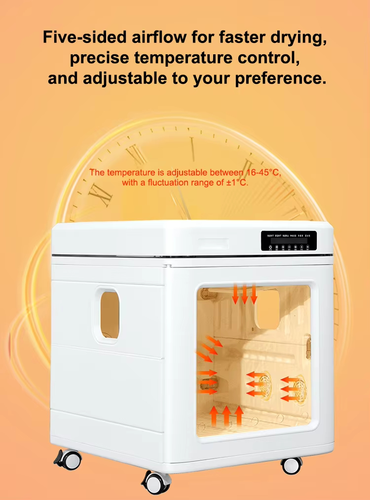 100L Pet Dryer, Smart Pet Dryer Box, Pet Grooming Dryer, Cat Dog Dryer, 100L Pet Dryer, Temperature Control Pet Dryer, Low Noise Pet Dryer, Negative Ion Pet Blower, Ozone Sterilization Dryer, Multi-function Pet Supplies, Extra Large Pet Dryer