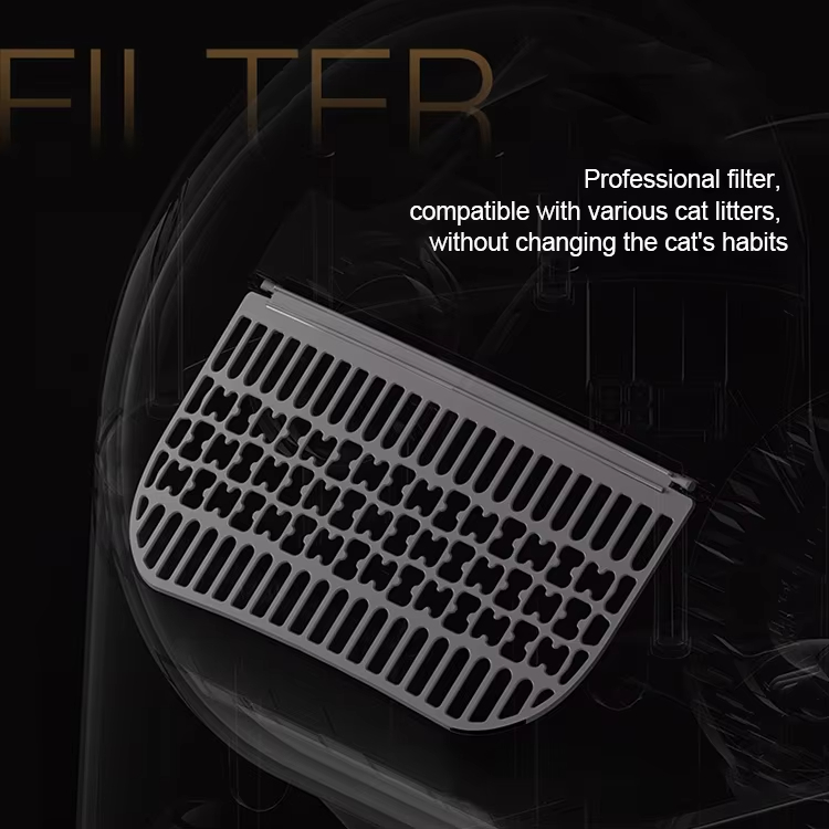 Automatic Self-Cleaning Litter Box, Intelligent Cat Litter Box, Self-Cleaning Litter Box, Large Capacity Litter Box, APP Controlled Litter Box, Health Monitoring Litter Box, Odor Removal Litter Box, Multi-Safety Litter Box, Washable Litter Box, Enclosed Litter Box, Pet Cleaning, Cat Toilet