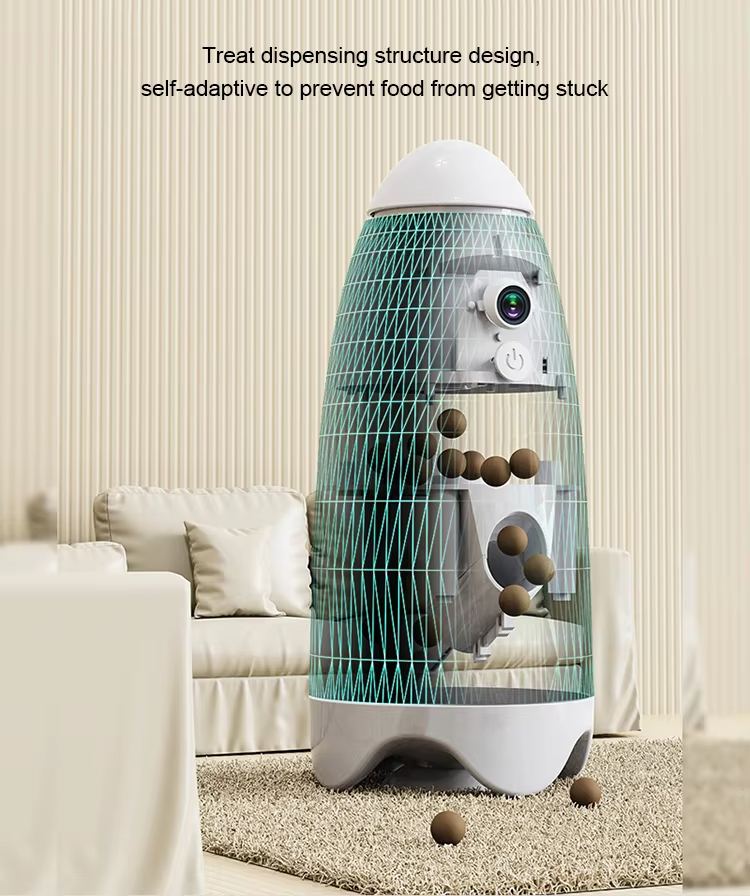 Pet Treat Dispenser with Camera, Smart Pet Camera, Dog Treat Dispenser, Interactive Pet Toy, Remote Treat Dispenser, WiFi Pet Camera, Cat Treat Toy