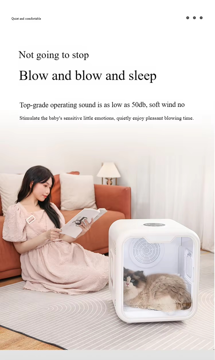 Smart Pet Dryer Box, Pet Ozone Sterilization Dryer, Quiet Pet Dryer, Mi Home Smart Dryer, Negative Ion Pet Blower, 62L Pet Drying, Fast Pet Drying, Cat Dog Dryer, Multi-function Pet Supplies