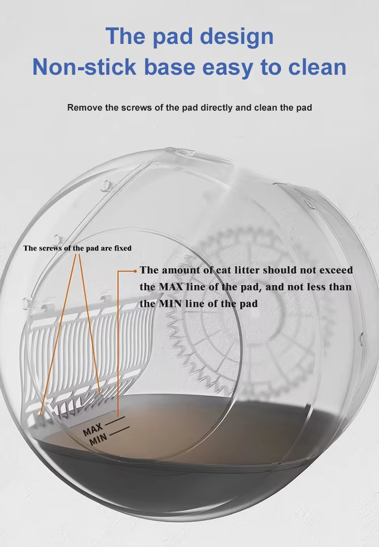 Intelligent Automatic Cat Litter Box, Self-Cleaning Litter Box, APP Health Monitor, Odor Removal Litter Box, 80L Litter Box, Large Capacity Litter Box, Multi-Cat Household Litter Box, Pet Cleaning Device, Square Cat Litter Box, Smart Cat Toilet, High-Precision Sensor Litter Box, Multi-Language Litter Box