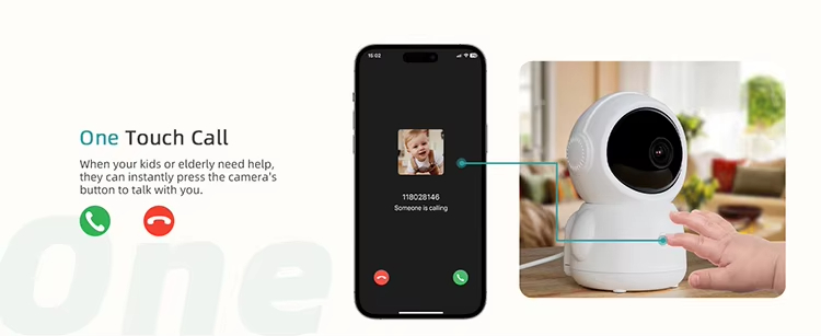 Interactive Pet Camera, Pet Camera with Laser Toy, 360° Dog Camera, Smart Cat Toy, Two-Way Audio Pet Monitor, WiFi Pet Camera, Remote Play Pet Camera