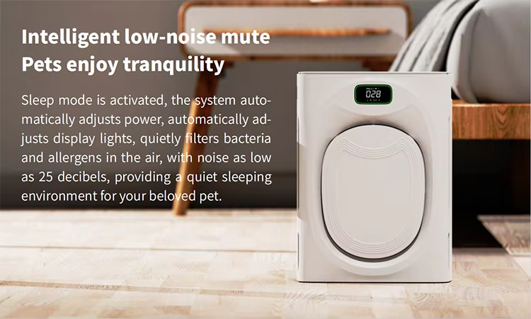 Home Air Purifier, Bedroom Air Purifier, Efficient Pet Odor Removal, Improve Indoor Air Quality, Low Power Consumption Air Purifier, Pet Hair Collector, Pet Allergen Removal, Sleep-Level Quiet Air Purifier, OEM/ODM Air Purifier, Home Formaldehyde Remover, Zhejiang Air Purifier, Office Air Purifier
