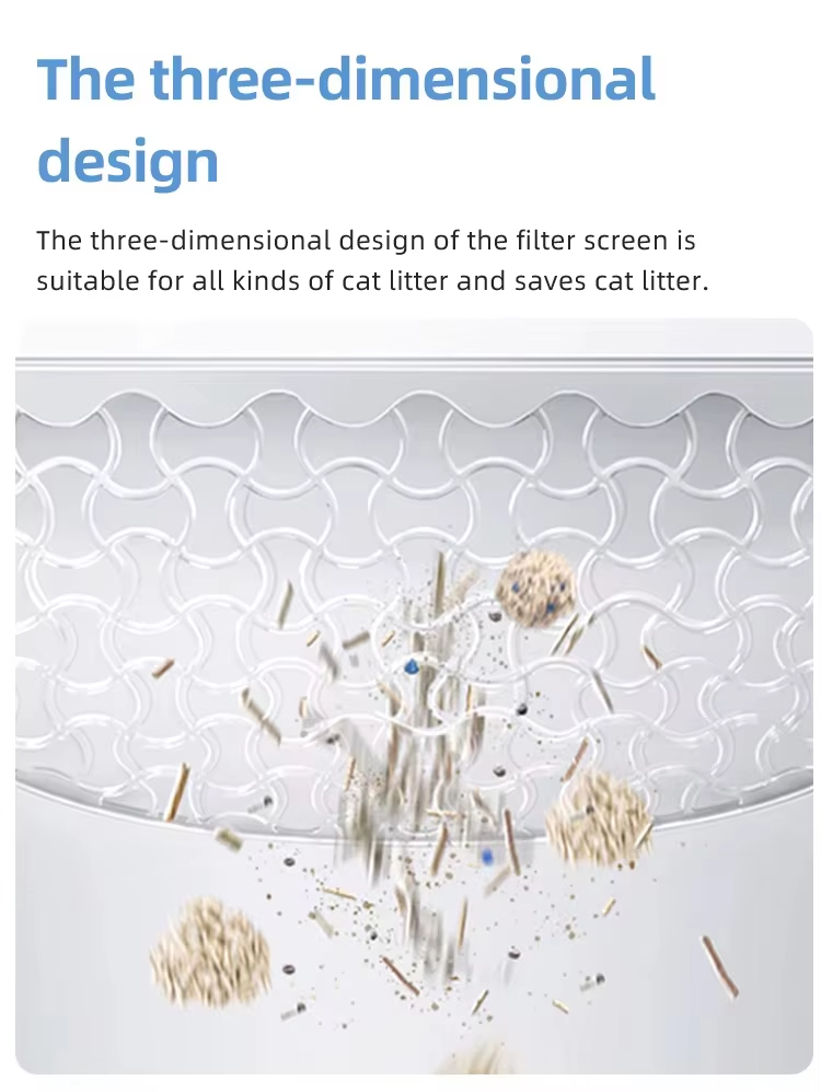 Intelligent Automatic Cat Litter Box, Self-Cleaning Litter Box, APP Health Monitor, Odor Removal Litter Box, 80L Litter Box, Large Capacity Litter Box, Multi-Cat Household Litter Box, Pet Cleaning Device, Square Cat Litter Box, Smart Cat Toilet, High-Precision Sensor Litter Box, Multi-Language Litter Box