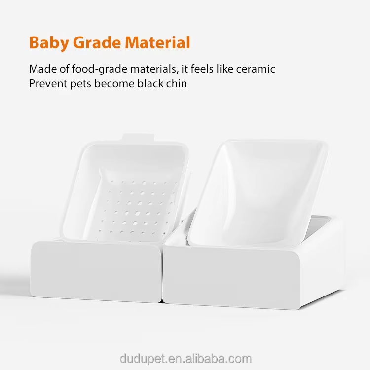 Pet Feeder and Water Dispenser, Automatic Pet Feeder with Camera, Smart Cat Feeder, Gravity Water Dispenser, 2-in-1 Pet Feeder, App Controlled Feeder, Timed Food Dispenser