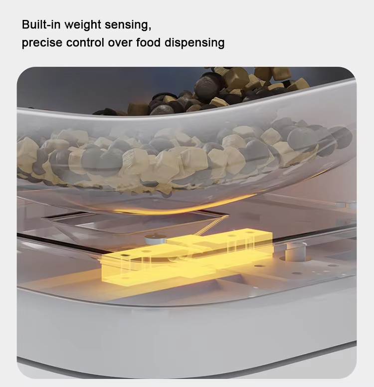 Smart Pet Feeder and Water Fountain, Self-Cleaning Water Bowl, Automatic Pet Feeder, Pet Feeder with App, Smart Weighing Bowl, 2-in-1 Pet Feeding Station, Filtered Water Dispenser