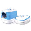 Foldable Drawer Cat Litter Box, Drawer Cat Litter Box, Top Entry Litter Box, Anti-Tracking Litter Box, Easy Clean Litter Box, Portable Cat Litter Box, Eco-Friendly Litter Box, Cat Toilet, Enclosed Litter Box