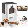 Pet Feeder with Camera, Smart Pet Feeder, Automatic Cat Feeder, WiFi Pet Camera, Remote Pet Feeder, Timed Food Dispenser, Interactive Pet Feeder