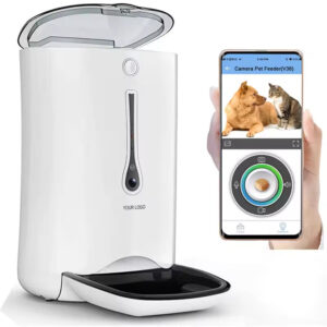 WiFi Pet Feeder with Camera – Feed, Watch, and Talk to Your Pet from Anywhere