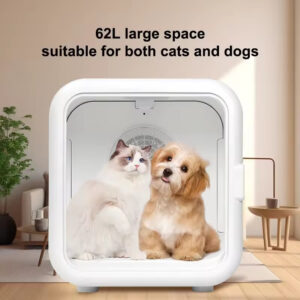 Smart Pet Dryer-62L: Fast, Quiet, UV & Ion Care
