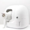 Electric Cat Litter Box, Anti-Pinch Cat Litter Box, Split Waste Bin Litter Box, Quiet Automatic Cat Litter Box, Eco-Friendly Litter Box, Zhejiang Automatic Cat Litter Box, Best Automatic Litter Box, Litter Box House (referring to usage scenario), Smart Cat Litter Box