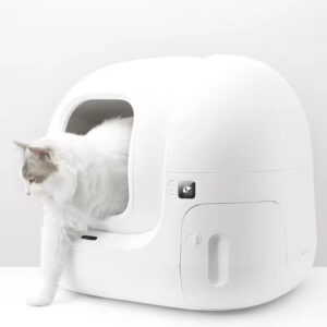 Electric Cat Litter Box, Anti-Pinch Cat Litter Box, Split Waste Bin Litter Box, Quiet Automatic Cat Litter Box, Eco-Friendly Litter Box, Zhejiang Automatic Cat Litter Box, Best Automatic Litter Box, Litter Box House (referring to usage scenario), Smart Cat Litter Box