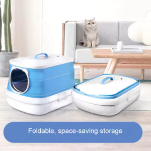 Foldable Drawer Cat Litter Box