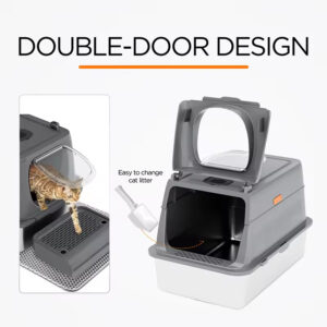 Stainless Steel Litter Box - 65L Large