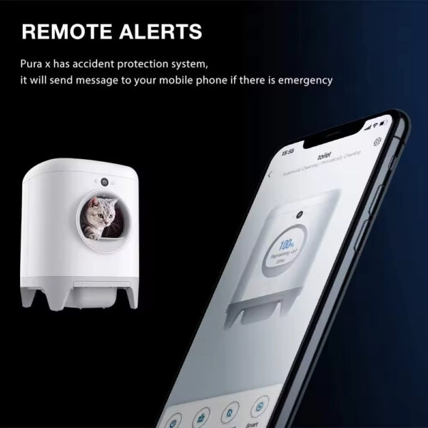 Smart Cat Litter Box, Automatic Self-Cleaning Litter Box, App-Controlled Litter Box, Odor Control Litter Box, Automatic Cat Toilet, Smart Pet Supplies, Automatic Scooping, Large Capacity Cat Litter Box, Pet Health Monitor, Hands-Free Scooping, Pet Tech, Cat Supplies, Litter Robot Alternative, Safe for Cats, Self-Cleaning Cat Toilet