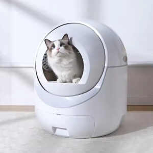 Smart Cat Litter Box: 10L Extra-Large Waste Bin, Fully Automatic APP Control