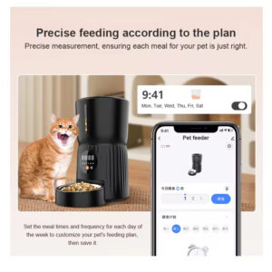 Smart Pet Feeder – WiFi Enabled with App Control & Optional Camera