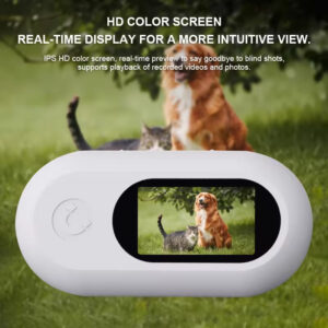 Wearable Mini Camera – Lightweight Clip-On Cam for Pets & Adventures
