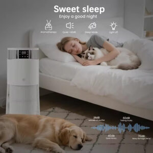 Home Air Purifier: 402m³/h CADR, 99.99% Sterilization