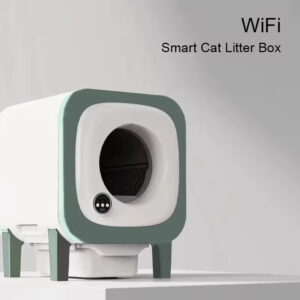 Self-Cleaning Litter Box - 72L Smart, AI Monitor, Odor Control, Safe