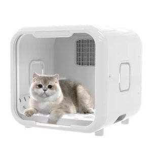 Manchong Qingfeng Pro Dryer, Second Generation Pet Drying Technology, 30 Million Negative Ion Pet Dryer, Pet Disinfection Dryer Box, Home Multi-Cat Dryer, Under 20lb Dog Dryer, Fresh Air System Pet Dryer