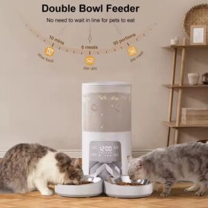 Automatic Pet Feeder – 6L-Timed & Portion-Controlled Meals for Your Pet